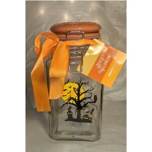 Amici Halloween Glass Jar🍂🎃